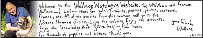 Wallace and the donation note